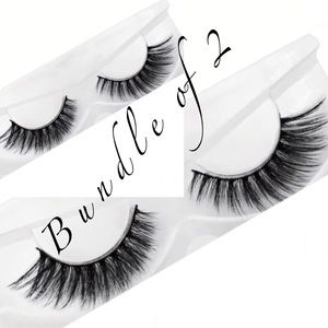 False eyelashes- Mink eyelashes ( Bundle Of 2 )
